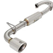 Load image into Gallery viewer, aFe 11-16 Scion TC L4-2.5L 304SS 2-1/4in to 2-1/2in Axle-Back Takeda Exhaust w/ Polished Tip - Main Product View