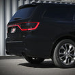 Load image into Gallery viewer, aFe 11-21 Dodge Durango V6-3.6L / V8-5.7L MACH Force-Xp 304 SS Cat-Back Exhaust System w/ Black Tip - Side View