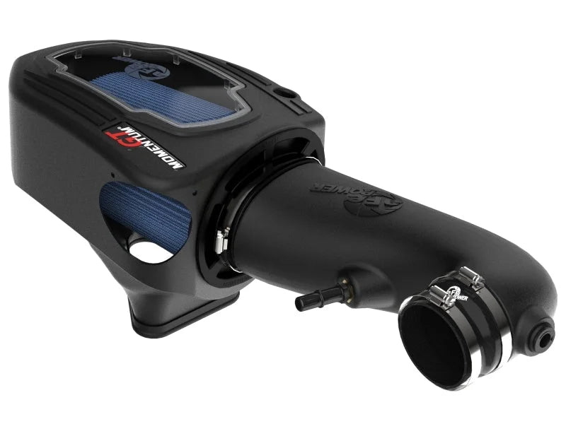 aFe 11-23 Dodge Challenger V8 5.7L Momentum GT Cold Air Intake System w/ Pro 5R Filter - Side View
