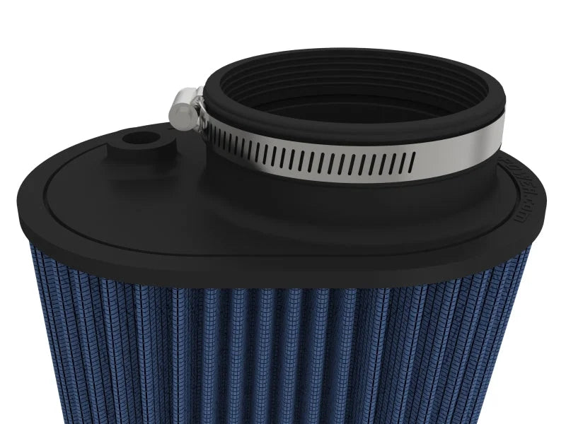 aFe 11-23 Dodge Challenger/Charger V8-5.7L W/ Shaker Hood Pro 5R Air Filter - Back View