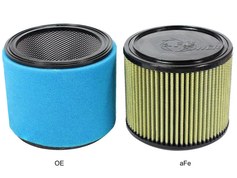 aFe 12-15 Artic Cat Wild Cat Aries Powersport OE Replacement Air Filter w/ Pro GUARD 7 Media - Side View