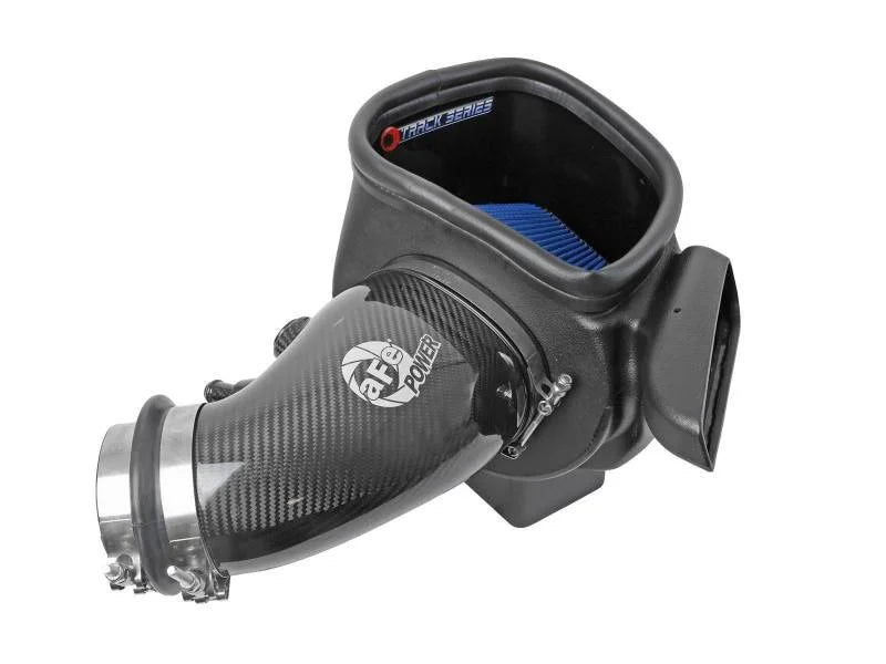 aFe 12-21 Jeep Grand Cherokee 6.4L Track Series Carbon Fiber Cold Air Intake System w/Pro 5R Filter - Additional View 9
