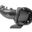 Load image into Gallery viewer, aFe 12-21 Jeep Grand Cherokee 6.4L Track Series Carbon Fiber Cold Air Intake w/Pro Dry S Filter - Back View
