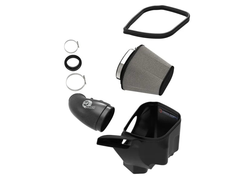 aFe 12-21 Jeep Grand Cherokee 6.4L Track Series Carbon Fiber Cold Air Intake w/Pro Dry S Filter - Additional View 8