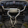 Load image into Gallery viewer, aFe 14-15 Infiniti Q50 (V37) V6 3.7L Takeda 2-1/2in SS Cat-Back Exhaust System w/ Carbon Fiber Tips - Installation View
