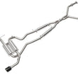 Load image into Gallery viewer, aFe 14-15 Infiniti Q50 V6 3.7L Takeda 2.5in 305 SS Cat Back Exhaust System w/ Black Tips - Main Product View