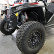 Load image into Gallery viewer, aFe 14-16 Polaris RZR 925/1000cc Sway-A-Way 2.5 Front Coilover Kit w/ PB Reservoirs and Comp Adj - Back View