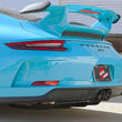 Load image into Gallery viewer, aFe 14-16 Porsche 911 GT3 991.1 H6 3.8L MACH Force-Xp 304 SS Cat-Back Exhaust System w/ Carbon Tips - Side View
