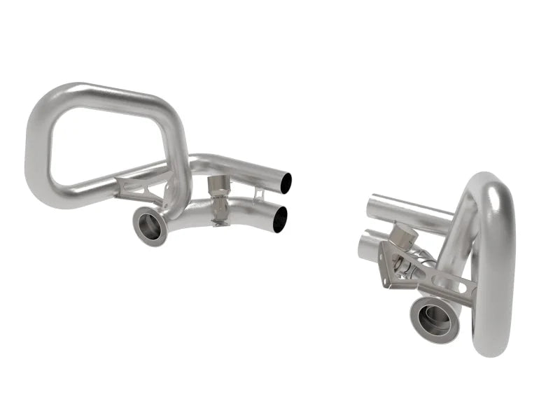 aFe 14-19 Porsche 911 H6-3.8/4.0L GT3 MACH Force-Xp 304 Stainless Steel Primary Muffler Delete Pipe - Additional View 6