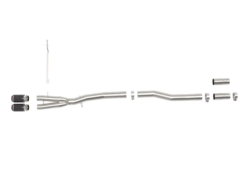 aFe 14-24 Mini Cooper S MACH Force-Xp 3in to 2-1/2in 304SS Cat-Back Exhaust w/ Carbon Fiber Tip - Additional View 8