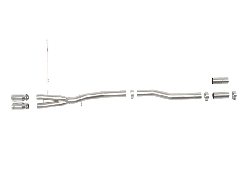 aFe 14-24 Mini Cooper S MACH Force-Xp 3in to 2-1/2in 304SS Cat-Back Exhaust w/ Polished Tip - Additional View 9