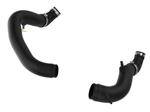 aFe 15-16 Ford F150 V6 3.5L Turbo Inlet Pipes - Black - Main Product View
