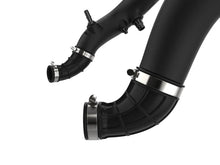 Load image into Gallery viewer, aFe 15-16 Ford F150 V6 3.5L Turbo Inlet Pipes - Black - Installation View