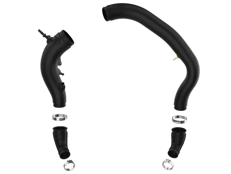 aFe 15-16 Ford F150 V6 3.5L Turbo Inlet Pipes - Black - Additional View 10