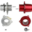 Load image into Gallery viewer, aFe 15-19 VW GTI Turbocharger Inlet Pipe - Red - Additional View 6