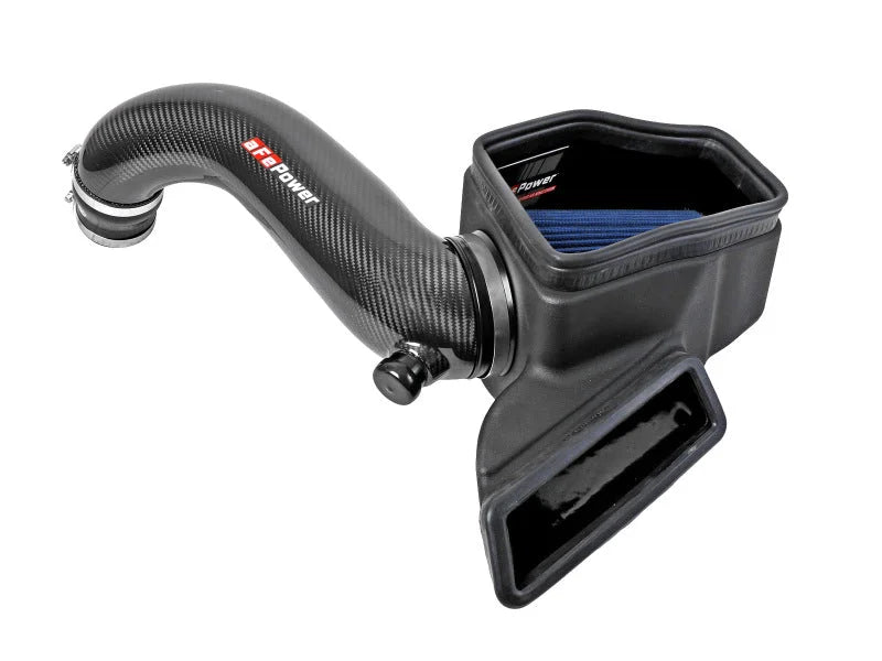 aFe 15-19 VW Golf R (MKVII) L4-2.0L (t) Track Series Carbon Fiber Intake System w/ Pro 5R Filter - Additional View 6