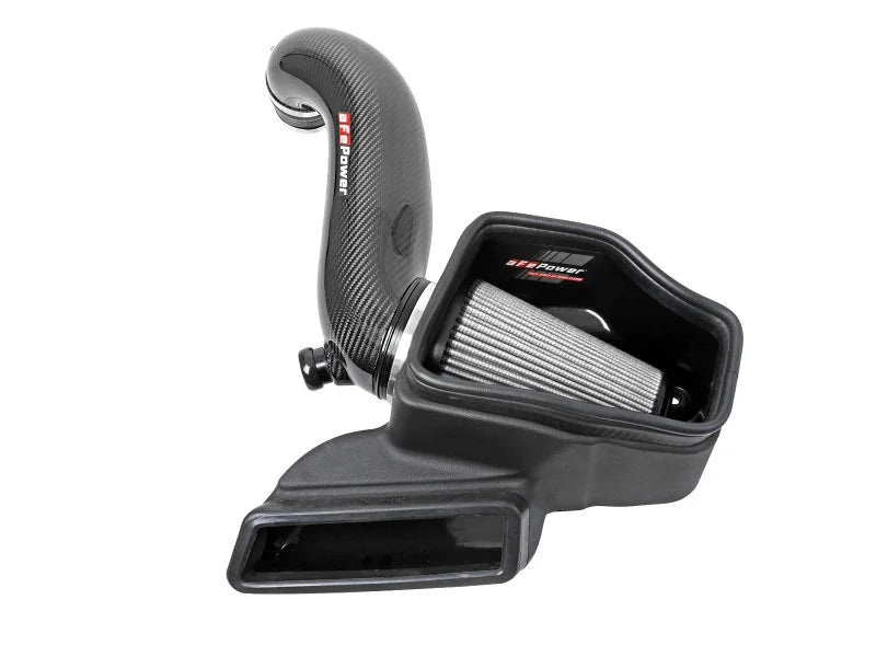aFe 15-19 VW Golf R (MKVII) L4-2.0L (t) Track Series Carbon Fiber Intake System w/ Pro DRY S Filter - Additional View 8