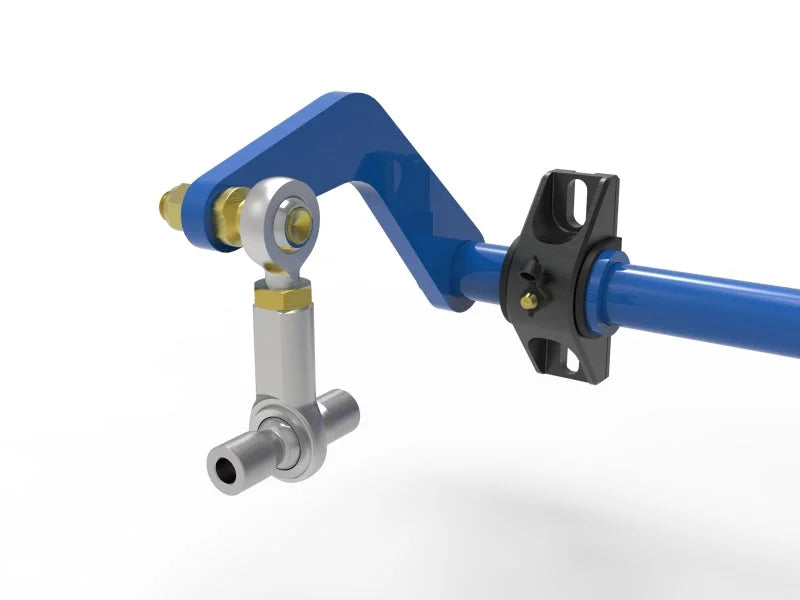 aFe 15-19 Volkswagen Golf R (MK7) L4-2.0L (t) CONTROL Series Rear Sway Bar - Blue - Installation View