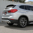 Load image into Gallery viewer, aFe 15-21 BMW X1 F48 L4 2.0L (t) MACH Force-Xp 3 to 2-1/2 IN SS Axle-Back Exhaust w/Polished Tip - Installation View