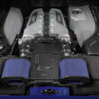 Load image into Gallery viewer, aFe 15-21 Lamborghini Huracan V10-5.2L Track Series Intake System w/ Pro 5R Filter - Side View