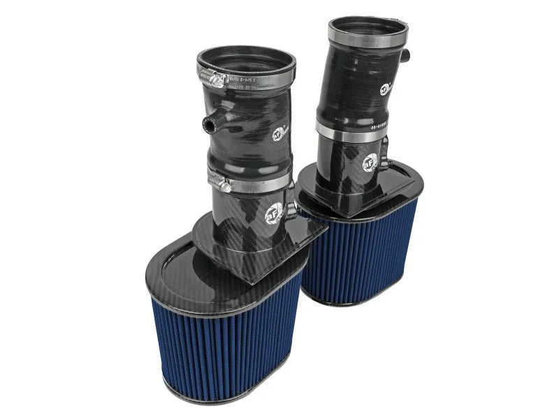 aFe 15-21 Lamborghini Huracan V10-5.2L Track Series Intake System w/ Pro 5R Filter - Additional View 5
