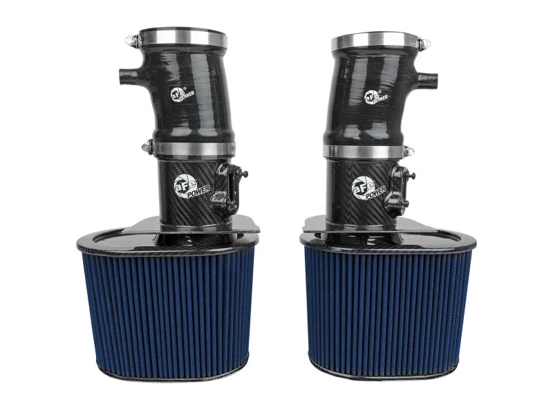 aFe 15-21 Lamborghini Huracan V10-5.2L Track Series Intake System w/ Pro 5R Filter - Additional View 6