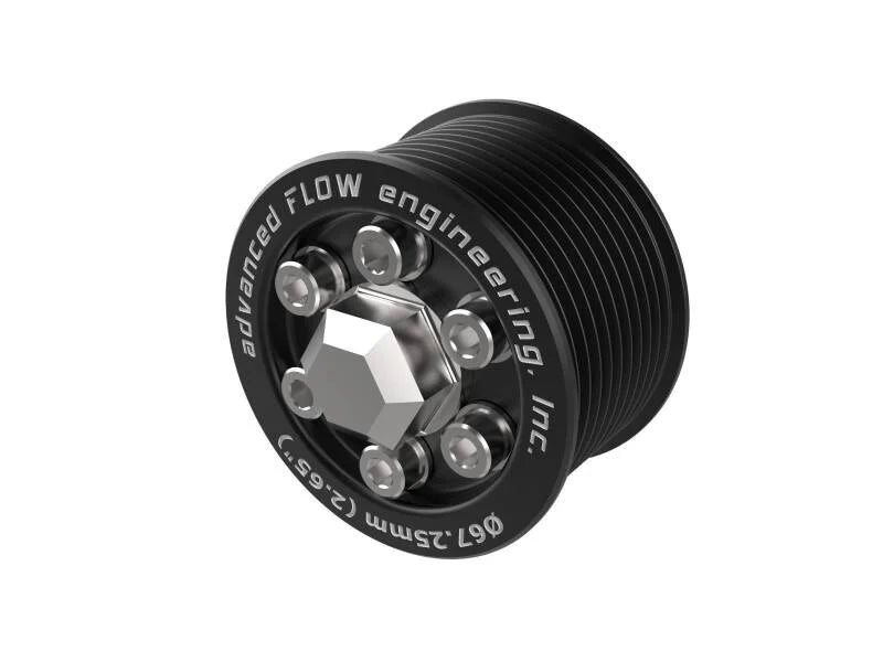 aFe 15-23 Dodge Challenger / 15-23 Dodge Charger SRT Hellcat 2.65in Supercharger Power Pulley Kit - Main Product View