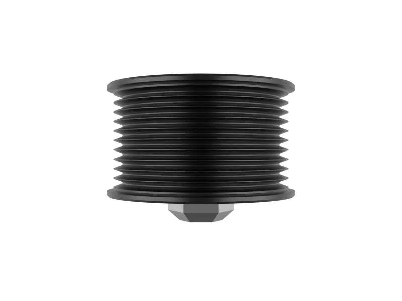 aFe 15-23 Dodge Challenger / 15-23 Dodge Charger SRT Hellcat 2.65in Supercharger Power Pulley Kit - Back View