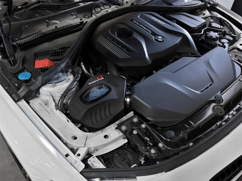aFe 16-17 BMW 330i/ix & 430i/ix 2.0L AIS P5R Cold Air Intake System - Side View