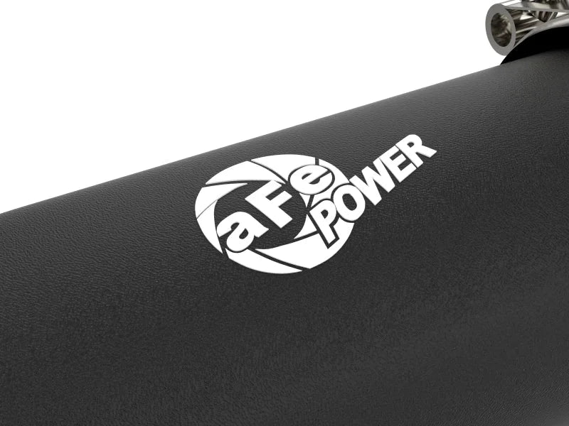 aFe 16-19 RAM 1500 V6 3.0L (TD) BladeRunner 3in Aluminum Hot & Cold Charge Pipe Kit - Black - Installation View