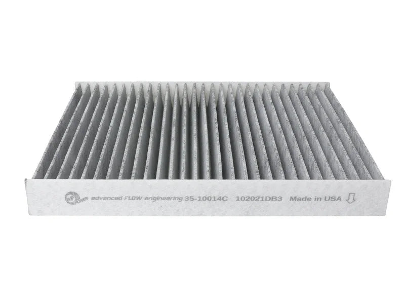 aFe 16-20 Kia Sorento Carbon Cabin Air Filter - Back View