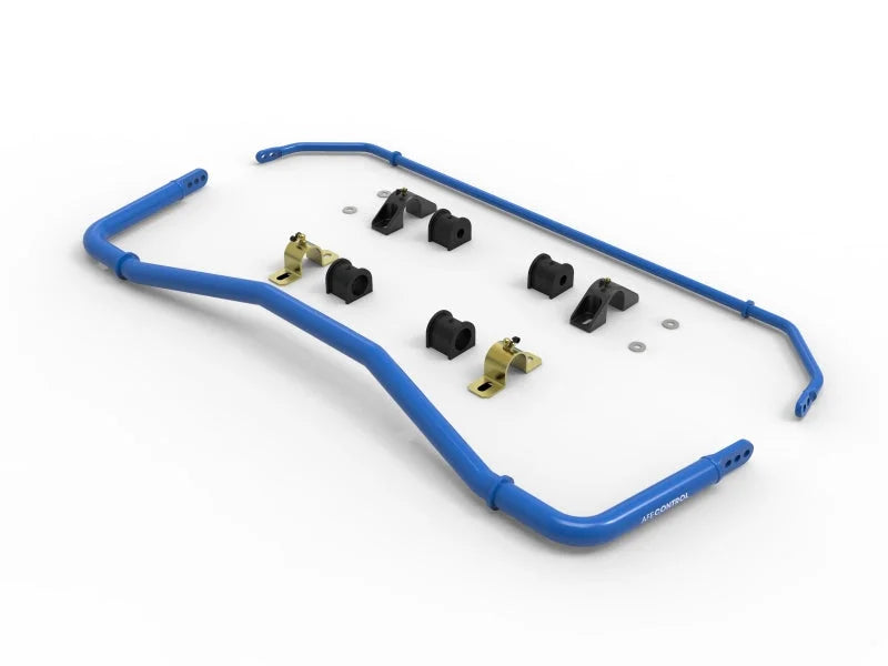 aFe 16-20 Mazda Miata ND 2.0L Front and Rear Sway Bar Set Blue - Main Product View
