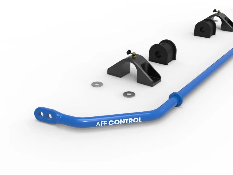 aFe 16-20 Mazda Miata ND 2.0L Front and Rear Sway Bar Set Blue - Side View