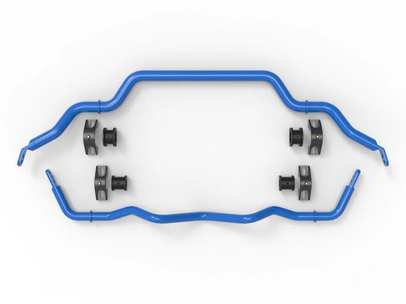 aFe 16-21 Infiniti Q50/Q60 3.0L (tt) Front and Rear Sway Bar Set Blue - Additional View 9