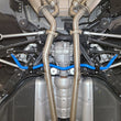 Load image into Gallery viewer, aFe 16-21 Infiniti Q50/Q60 3.0L (tt) Rear Sway Bar Blue - Side View