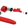 Load image into Gallery viewer, aFe 16-23 Toyota Tacoma V6 3.5L Momentum GT Red Edition Cold Air Intake System w/ Pro DRY S Filter - Back View