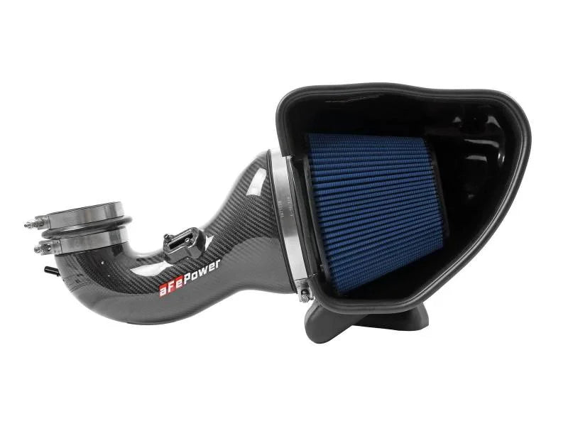 aFe 17-12 Chevrolet Camaro ZL1 (6.2L-V8) Track Series Carbon Fiber CAI System w/ Pro 5R Filters - Additional View 7