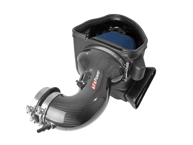aFe 17-12 Chevrolet Camaro ZL1 (6.2L-V8) Track Series Carbon Fiber CAI System w/ Pro 5R Filters - Additional View 8