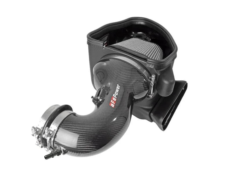 aFe 17-12 Chevrolet Camaro ZL1 (6.2L-V8) Track Series Carbon Fiber CAI System w/ Pro-DRY S Filters - Additional View 9