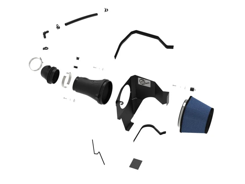aFe 17-18 Dodge Challenger/Charger Magnum FORCE Stage-2XP Cold Air Intake System w/Pro DRY S- Black - Additional View 10