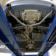 Load image into Gallery viewer, aFe 17-19 Audi A4 (B9) MACH Force-Xp 3in to 2.5in 304 SS Cat-Back Exhaust System-Dual Polished Tips - Installation View