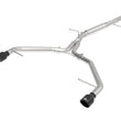 Load image into Gallery viewer, aFe 17-19 Audi A4 (L4-2.0L) MACH Force-Xp  Stainless Steel Axle-Back Exhaust System - Black Tip - Main Product View