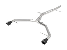 Load image into Gallery viewer, aFe 17-19 Audi A4 (L4-2.0L) MACH Force-Xp  Stainless Steel Axle-Back Exhaust System - Black Tip - Main Product View