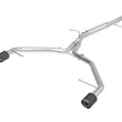 Load image into Gallery viewer, aFe 17-19 Audi A4 (L4-2.0L) MACH Force-Xp  Stainless Steel Axle-Back Exhaust System - Carbon Tip - Main Product View