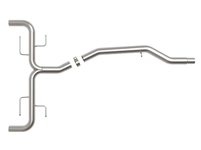 aFe 17-21 Alfa Romeo Giulia L4-2.0L (t) Mach Force-Xp 2in to 2-1/2in 304SS Axle-Back Exhaust - Additional View 6