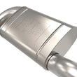 Load image into Gallery viewer, aFe 17-21 Alfa Romeo Giulia L4-2.0L (t) Mach Force-Xp 2in to 2-1/2in 304SS Cat-Back Exhaust - Back View
