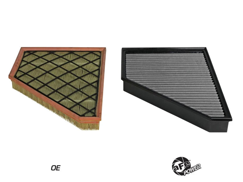 aFe 17-23 GMC Acadia V6 3.6L  / 17-24 Cadillac XT5 V6 3.6L Magnum FLOW Pro DRY S Air Filter - Additional View 6