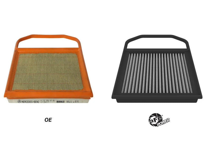 aFe 17-23 Mercedes-Benz GLC43 AMG V6 3.0L (tt) Magnum FLOW Pro DRY S Air Filter - Additional View 5