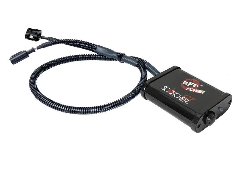 aFe 17-23 Nissan Titan V8 5.6L SCORCHER GT Power Module - Installation View