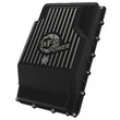 Load image into Gallery viewer, aFe 17-24 Ford F-150 10R60/10R80 Pro Series Rear Transmission Pan Black w/ Machined Fins - Main Product View